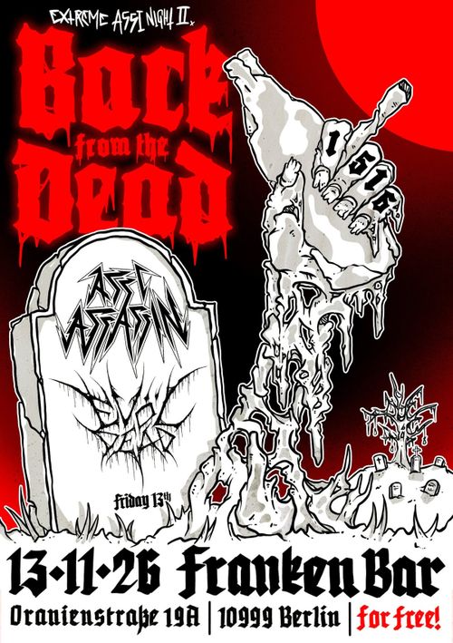 EXTREME ASSI NIGHT VOL.II feat. Assi Assassin + Evöl Dead - (FREE ENTRY!)