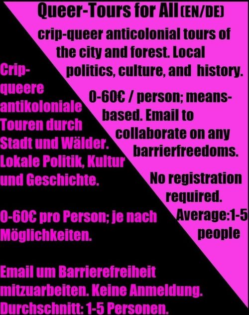 Tuesday 27.10., 17:45 - 20:30, Queer Kreuzberg