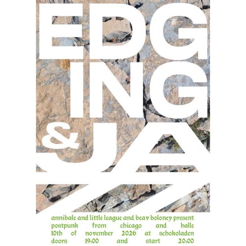 EDGING (post-punk, chicago) + JAZZ (post-punk, halle)